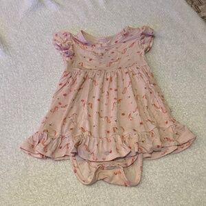 Posh Peanut Bodysuit Twirl Dress
